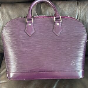 Louis Vuitton Deep Purple Satchel